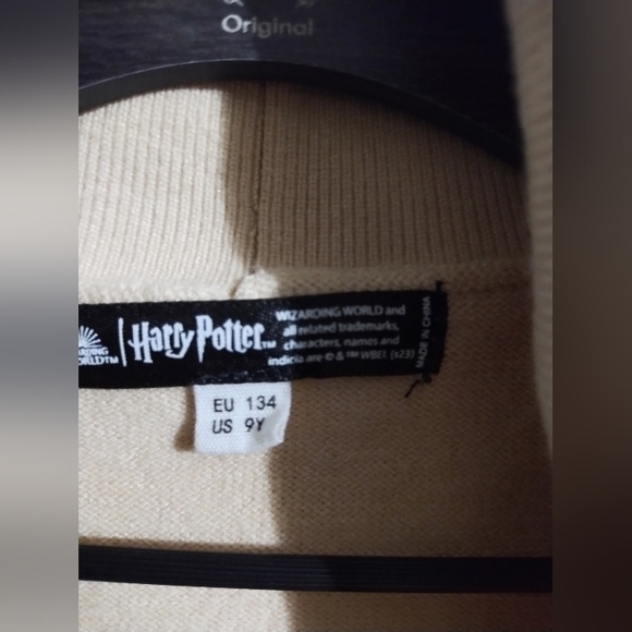 Official Harry Potter cardigan size 9y - Picture 4 of 5